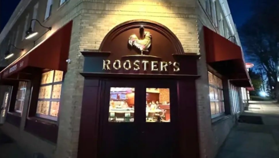 Facade of the new Rooster's Glenside.