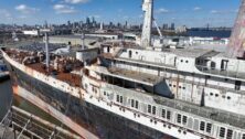 SS United States Naval Ship.