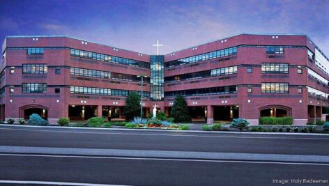 Facade of Holy Redeemer.