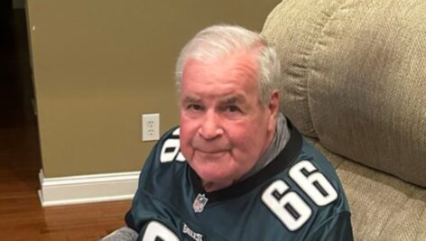 Philadelphia Eagles Hall of Famer Bill Bergey of Chadds Ford.