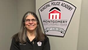 Georgette Hill, Municipal Police Academy Director at Montgomery County Community College.