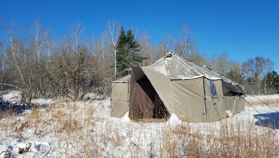 Deer camp.