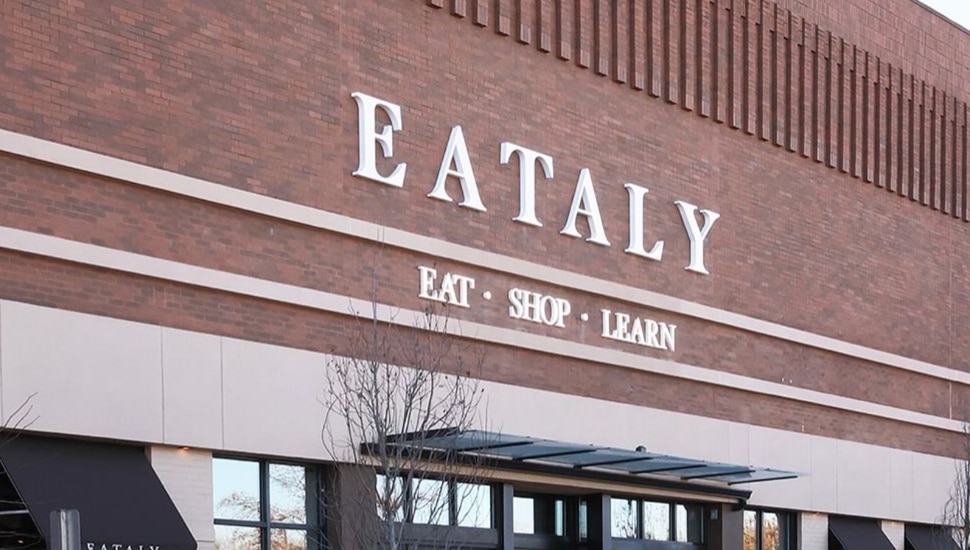 The facade of an Eataly marketplace abroad.