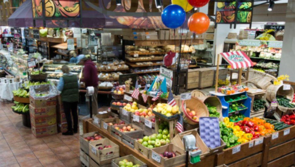 The inside of George's Market in Dreshertown.