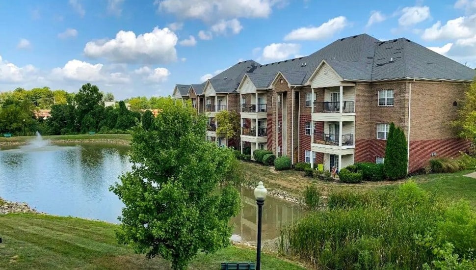Outside of the new Morgan Properties acquisition, Blankenbaker Crossings in Louisville, Kentucky.