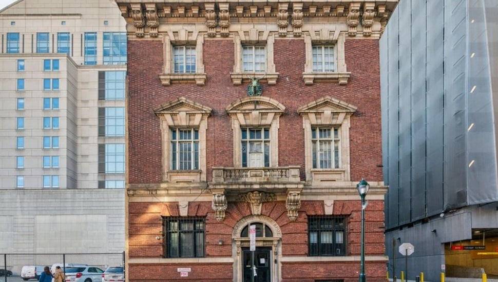 Exterior of Elks Lodge and later Salvation Army building in Center City Philadelphia.