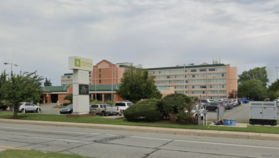 The former Wynham Garden Philadelphia Airport hotel.