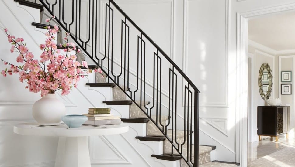 Bryn Mawr home foyer.