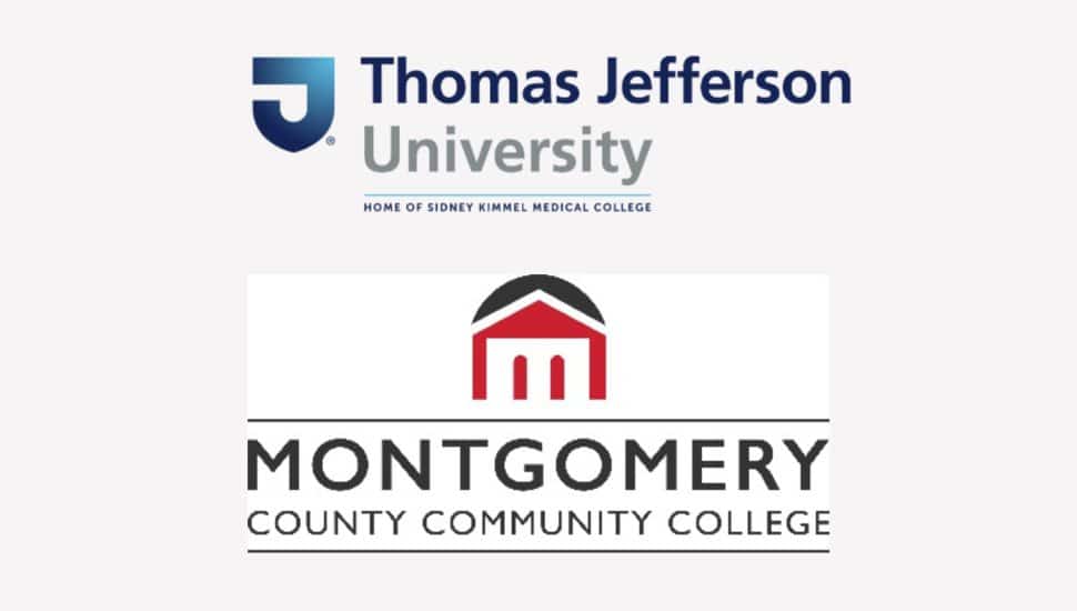 Logos of MCCC and TJU, indicating new partnership.