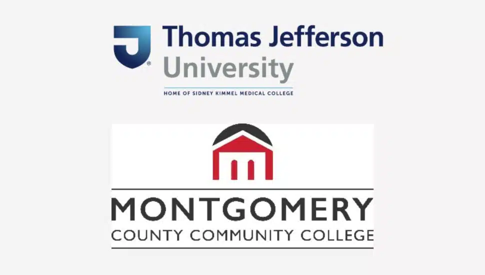 Logos of MCCC and TJU, indicating new partnership.