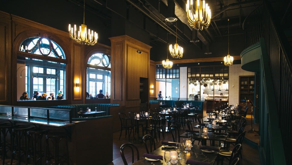 Inside Rex at the Royal restaurant in South Street.