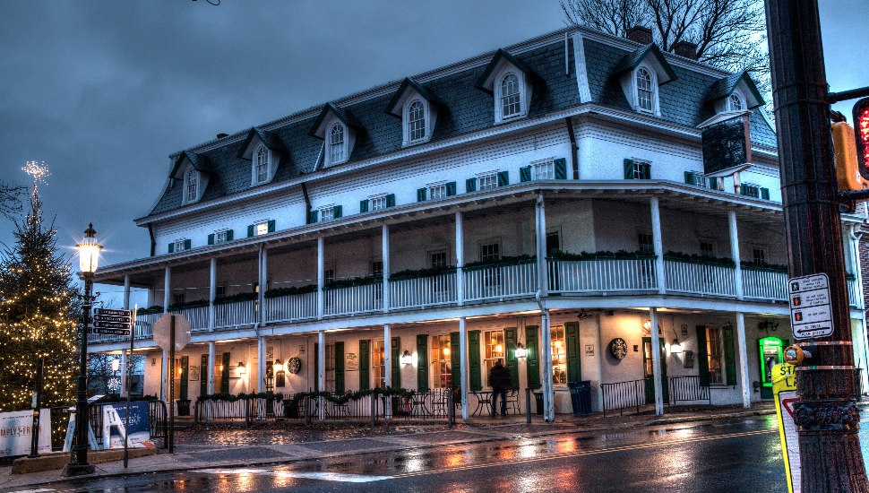 The colonial Fountain House in Doylestown.