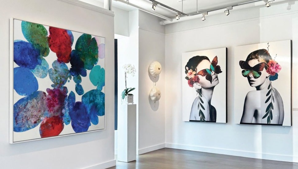 The Merritt Gallery in Haverford Square features contemporary art and is one of several places worth checking out in Haverford.