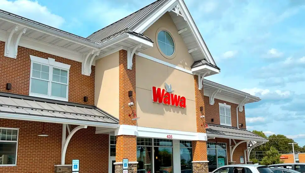 Facade of Wawa.