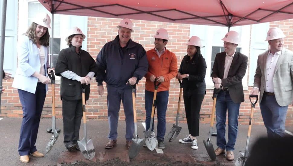 Montgomery County Commissioners break ground on new homelessness shelter in Lansdale.