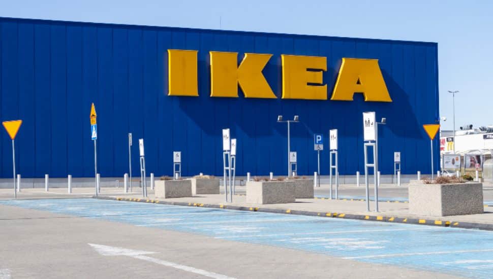 The facade of an IKEA.