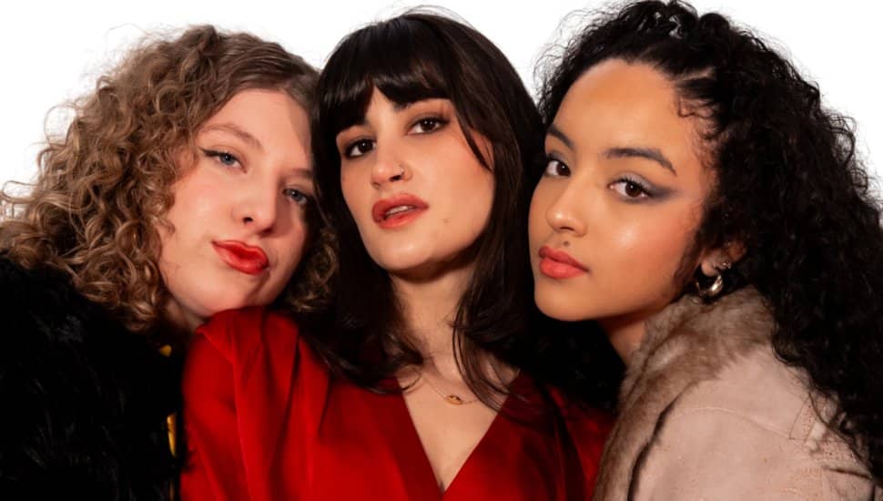 Three WCU students in the "RENT" cast.
