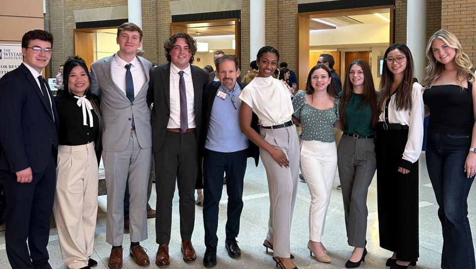 WCU’s Inaugural Life Science Innovation Class Wins Big at Wistar Institute’s Shark Tank Event