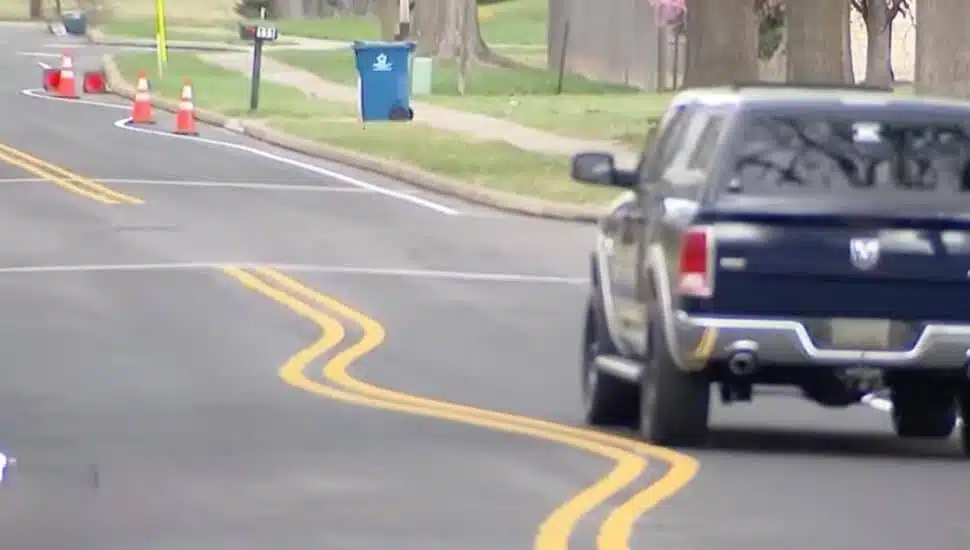 Montgomery Township Paints Wavy Lines, Slowing Drivers with Swerving