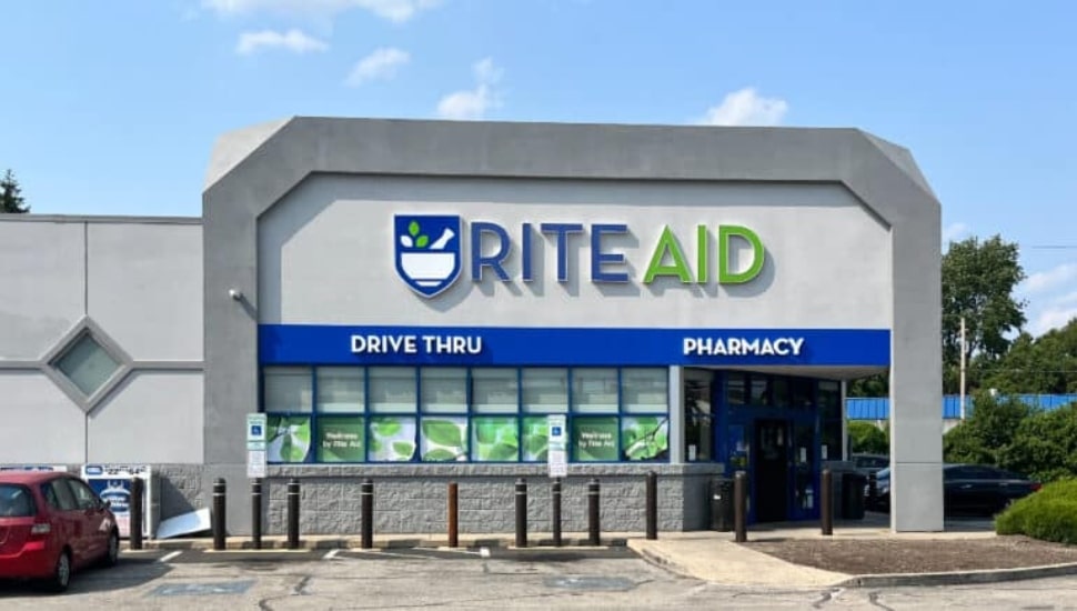 Exterior of one of the few remaining Rite Aid locations in Philadelphia.
