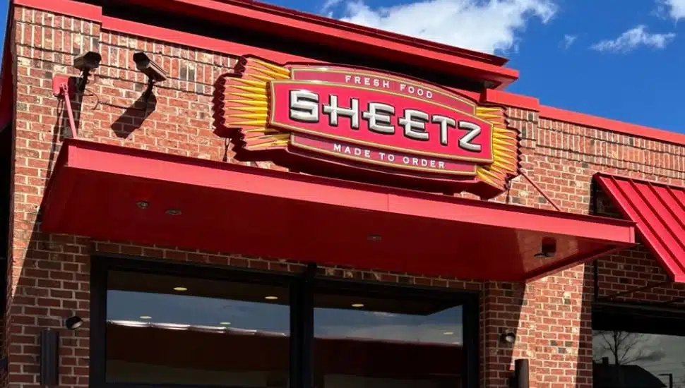 The facade of Sheetz.