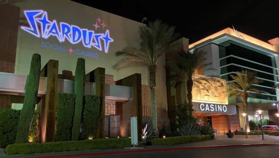 Outside the Stardust Social Casino at the Valley Forge Casino Resort.