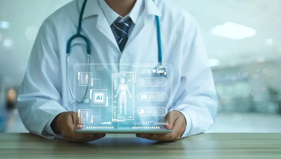 Medical technology, AI technology is utilized by doctors for diagnosing increasing the accuracy of patient treatments. Medical research and development innovation technology to improve patient health.