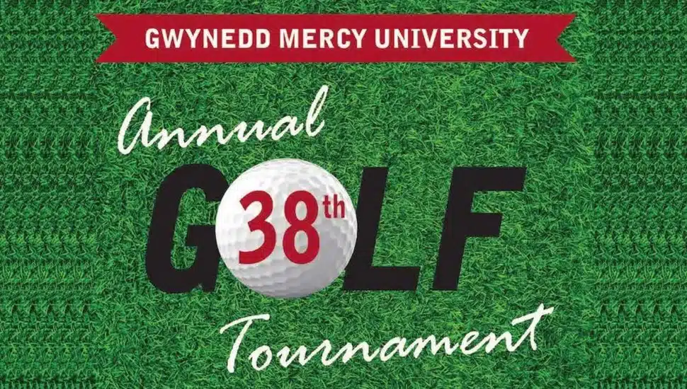Promotional graphic for golf fundraiser.