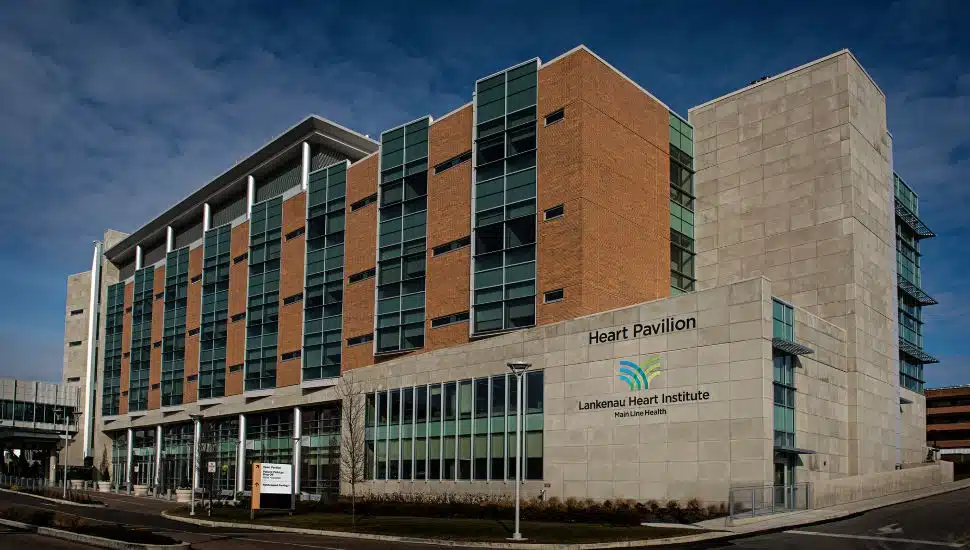 The facade of Lankenau Medical Center.