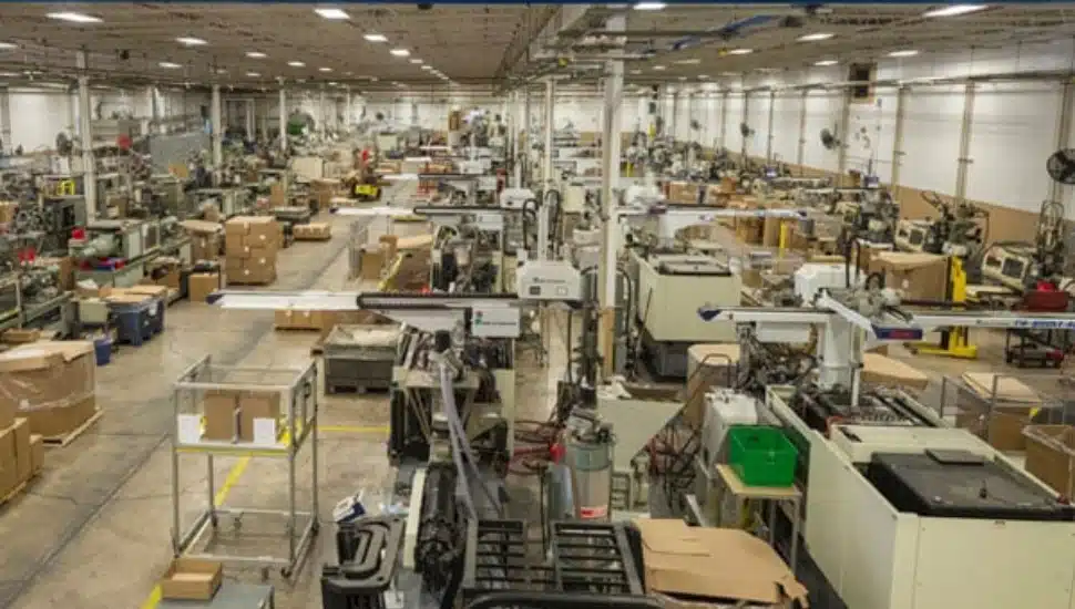 Manufacturing facility at The Rodon Group.