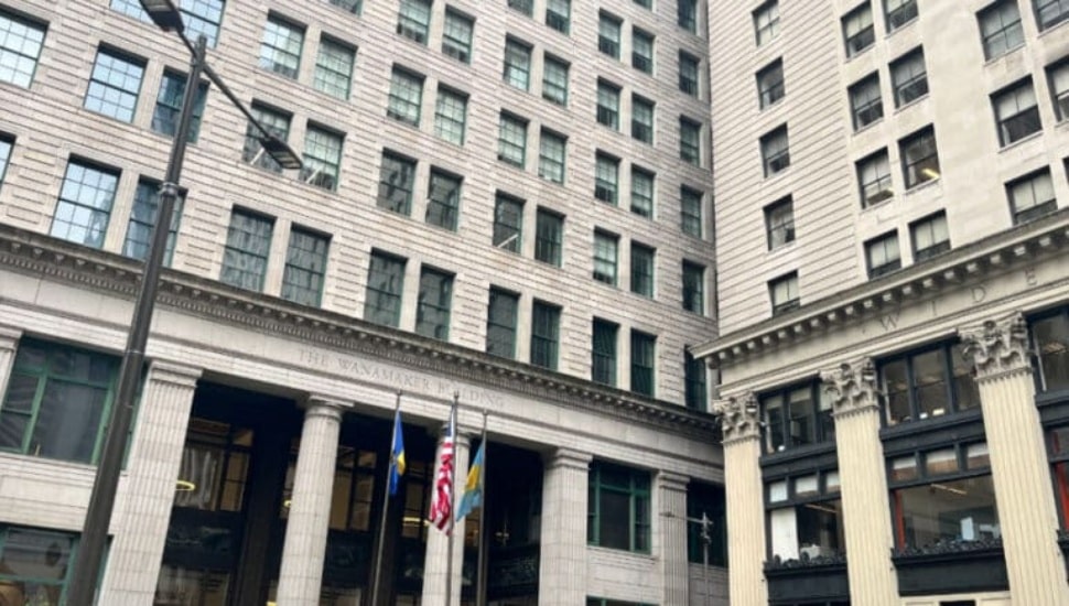 Wanamaker Building exterior.