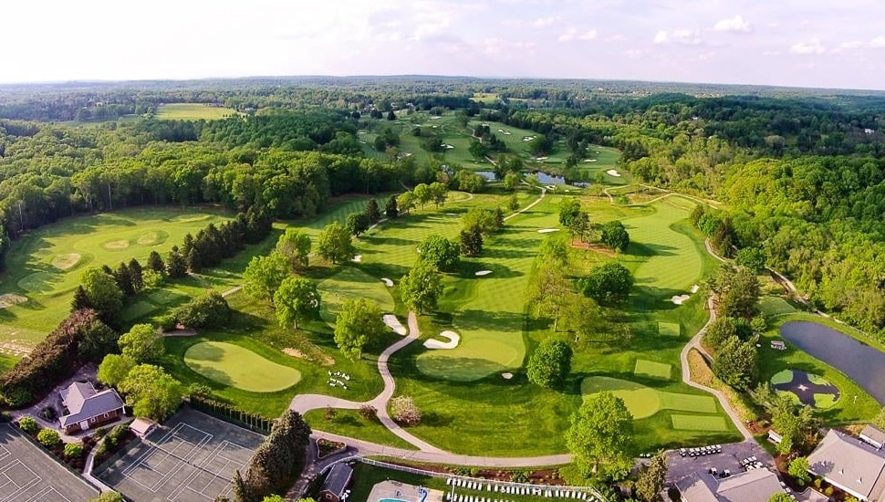 The golf course at White Manor Country Club.