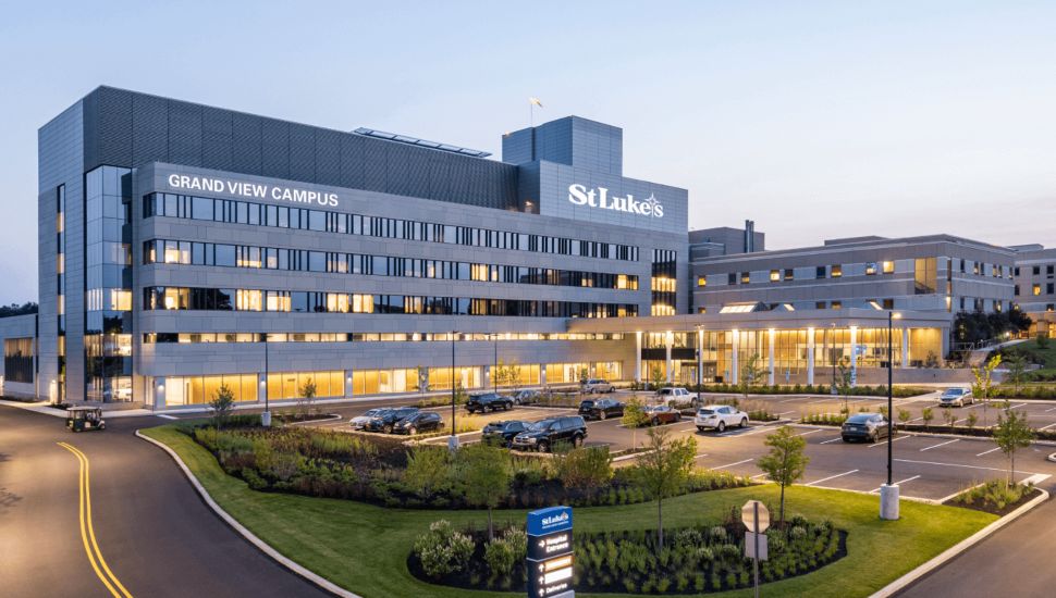 Exterior of Grand View Health.