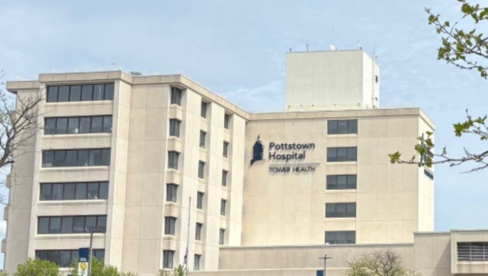 Street view of the Pottstown Hospital.