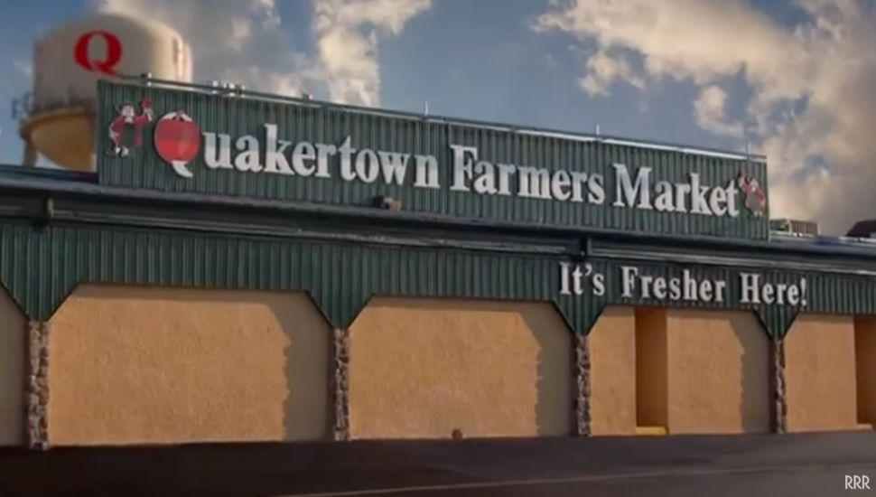 Exterior of Quakertown Farmers Market.