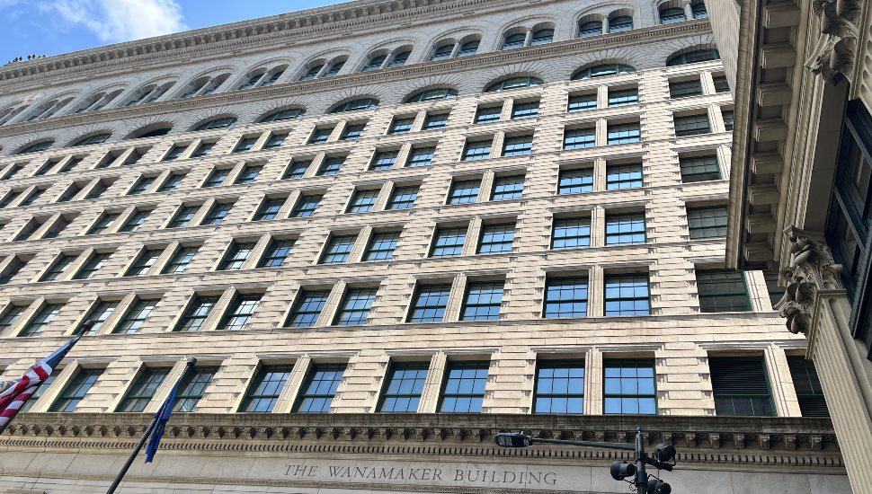 Wanamaker Building exterior.