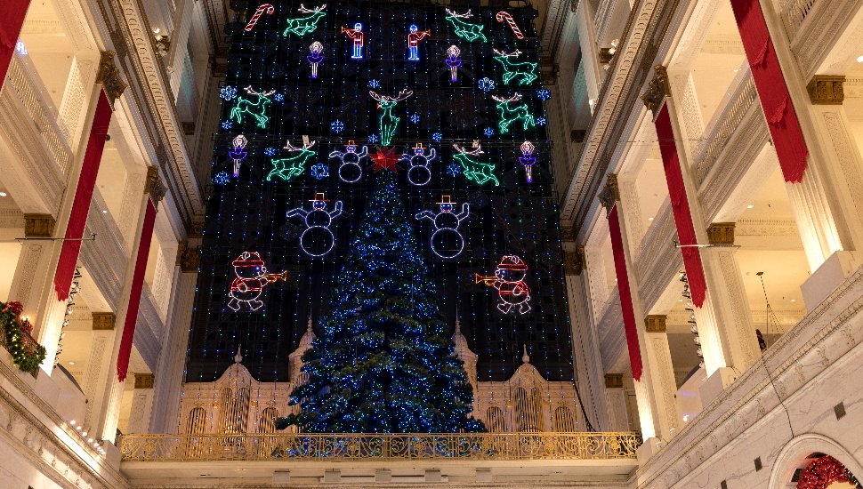 Wanamaker Christmas Light Show