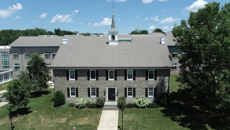 Aerial view of Germantown Academy.