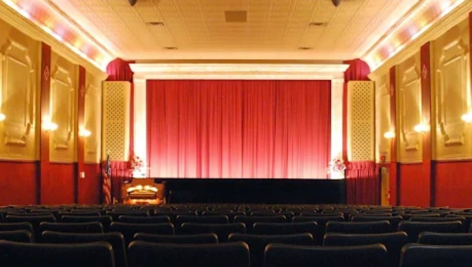 Inside the restored Grand Theater.