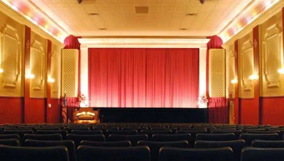 Inside the restored Grand Theater.