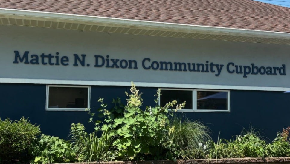 The Mattie N. Dixon Community Cupboard.