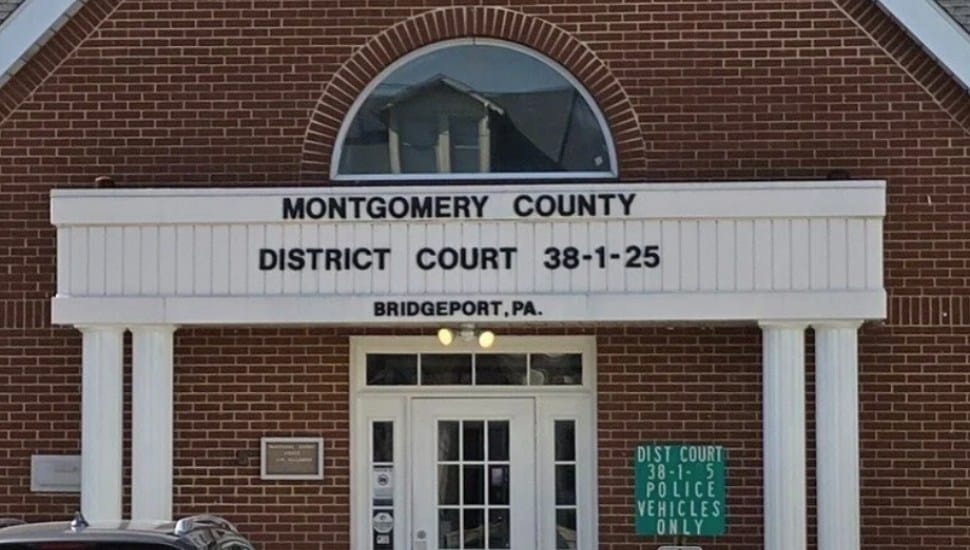 The facade of the Bridgeport District Court.