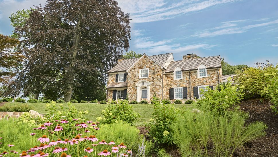The exterior of a Chester County home.