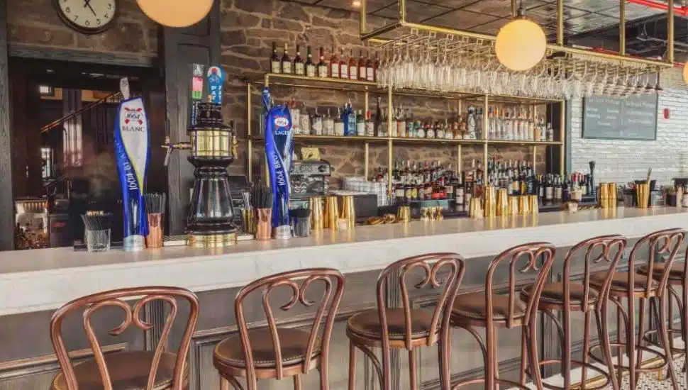 Bar at La Grange.