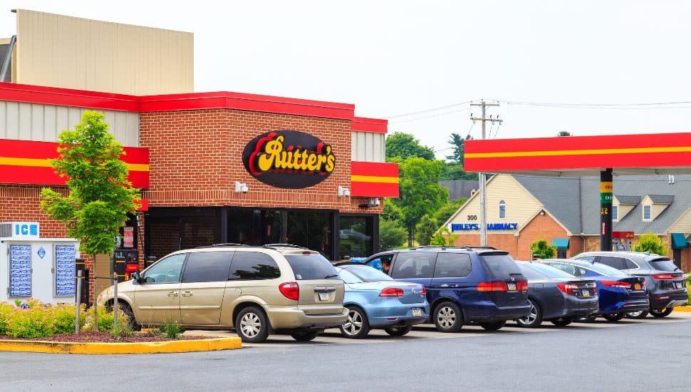 Rutter's store parking lot.