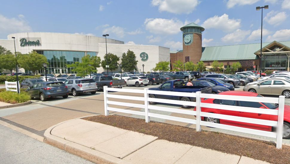 Outside of Boscov's and Main Line Health at Exton Square Mall.