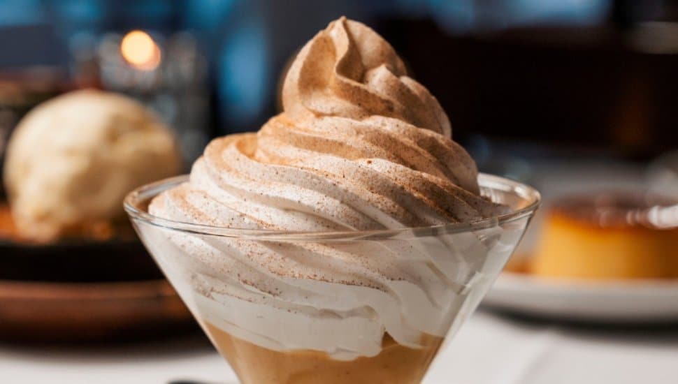 A decadent dessert from Geronimo's Peruvian Cuisine.