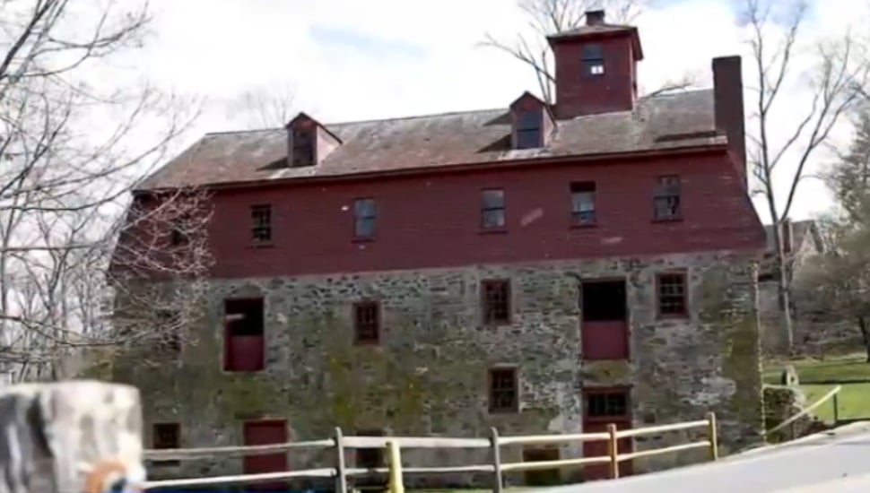 The Newlin Grist Mill building in Glen Mills.