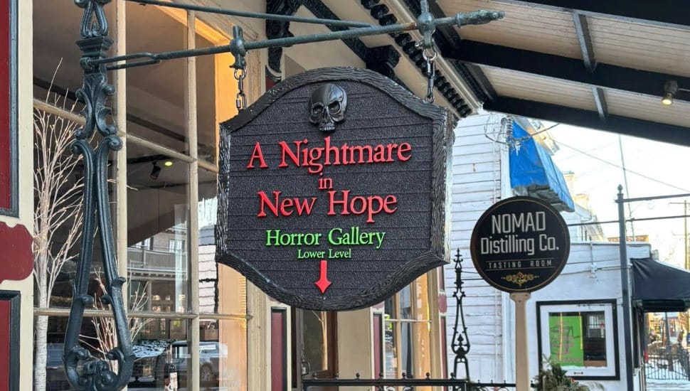 Sign for Nightmare in New Hope.