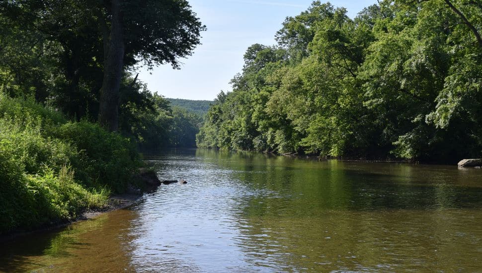Brandywine Creek on sunny day.